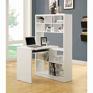 Image result for Small Modern White Desk Drawer Unit On Caster