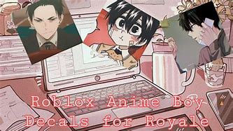 Image result for Roblox Decal Boy Anime