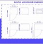 Image result for Over Range Microwave Dimensions