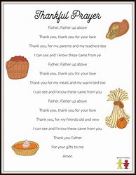 Image result for Thanksgiving Prayer Sample