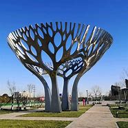 Image result for Metal Tree Sculpture