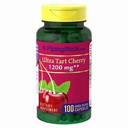 Image result for Ultra Tart Cherry, 3500 Mg, 200 Quick Release Capsules, 2 Bottles