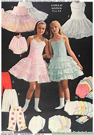 Image result for Vintage Sears Catalog Girls Levi's Ads