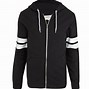 Image result for Black Hoodie with White Sleeves
