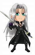 Image result for Cloud X Sephiroth Chibi