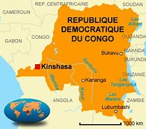 Image result for Congo-Kinshasa Map