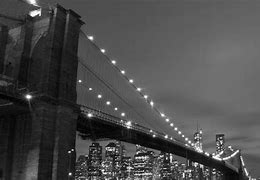 Image result for Brooklyn Bridge Black and White