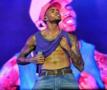 Image result for Chris Brown On Stage with North West