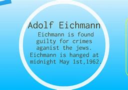 Image result for Josef Mengele and Adolf Eichmann