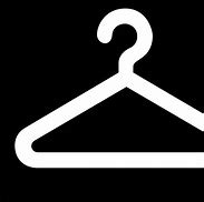 Image result for Black and White Cloth Hanger