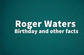 Image result for Roger Waters 80s