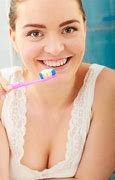Image result for Woman Flossing Teeth