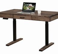 Image result for Wood Standing Desk Adjustable Height