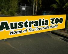 Image result for Australia Zoo Sign
