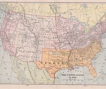 Image result for Us Map during Civil War