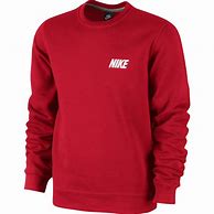 Image result for Red Nike Crew Neck