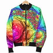 Image result for Bomber Jacket Rainbow