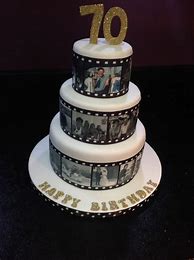 Image result for Male 70th Birthday Cake