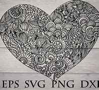 Image result for Heart Mandala SVG