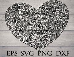 Image result for Intricate Heart SVG