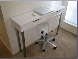 Image result for Thin Desks for Small Spaces