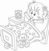 Image result for Drawing of Kids Waking Up