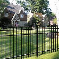 Image result for Metal Fencing at Lowe's