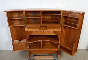 Image result for Mid Century Fold Out Desk