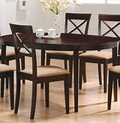 Image result for Oval Shape Dining Table