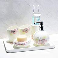 Image result for Crystal Bathroom Accessories