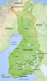 Image result for Finland Geography