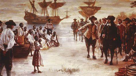 First enslaved Africans arrive in Jamestown, setting the stage for ...