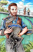 Image result for Human and Blue Owen Jurassic World