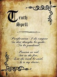Image result for List of Real Magic Spells
