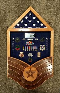 Image result for Air Force Shadow Box