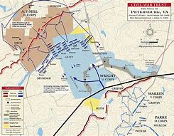 Image result for Petersburg VA Civil War Map