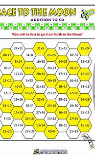 Image result for Grade 6 Math Game Worksheet