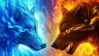 Image result for Fire Wolves Wallpaper Galaxy