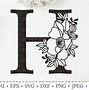 Image result for Monogram H Flower