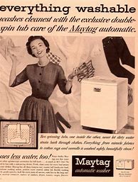 Image result for Vintage Washing Machine Ads