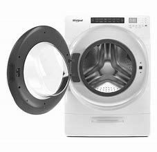 Image result for Whirlpool 4.5-Cu Ft Closet-Depth High-Efficiency Front Load Washer With Load And Go Dispenser - White | WFW5620HW