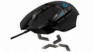 Image result for Logitech - G502 HERO Wired Optical Gaming Mouse With RGB Lighting - Black