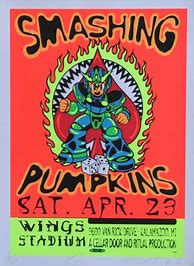Image result for Smashing Pumpkins Concert Posters
