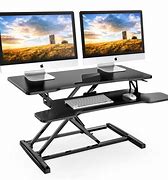 Image result for Sit-Stand Desk Top Workstation