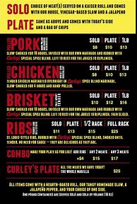 Image result for BBQ Food Truck Menu Prices