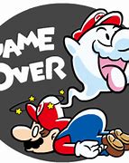 Image result for Super Mario Bild Game Over