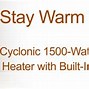 Image result for Lasko Cyclonic Ceramic Heater