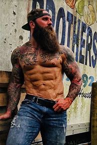 Image result for Beard Man Tattoos