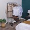Image result for Wood Mobile Clothes Rack