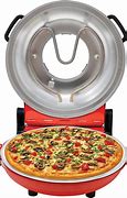 Image result for Kalorik High Heat Stone Pizza Oven, Red
